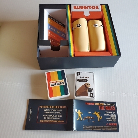 Throw Throw Burrito by Exploding Kittens - A Dodgeball Card Game - Picture 5 of 6